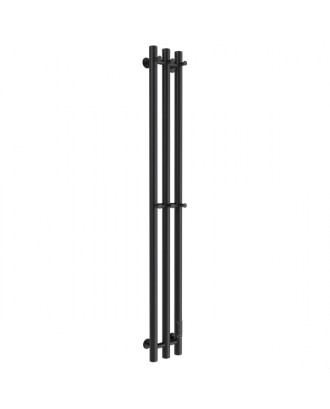 Полотенцесушитель Inaro Р80*6*12 ЧЕРНЫЙ (18 ",СНШ, ма ,2 сек 6кр по 3/3 под скр мон таймер