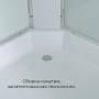 Душевая кабина EM3090 LED T прозрачная (90*90, средн.поддон, кол-во мест: 5)