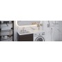 BELLA 1200 L Умывальник из литьевого мрамора /120*48 "PAOLA"