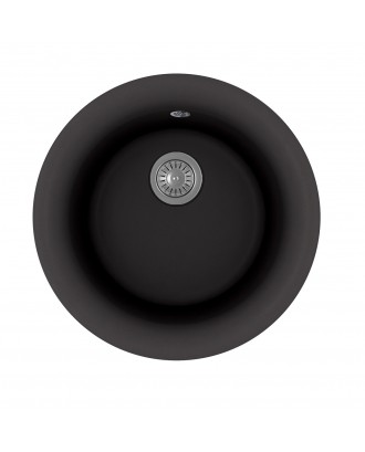 АНТИК 510 антрацит Кухонная мойка