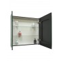 Mirror Box black Led 800*800 Зеркало-шкаф "ПОСЕЙДОН34"