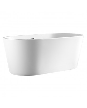 RICH 1700x750x580 Ванна акриловая Azario отдельностоящая, в комплекте с сифоном и металлической рамо