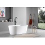 RICH 1700x750x580 Ванна акриловая Azario отдельностоящая, в комплекте с сифоном и металлической рамо