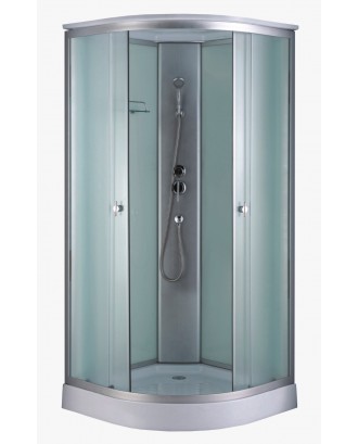 Душевая кабина 711 W 90*90*215 низкий поддон матовая