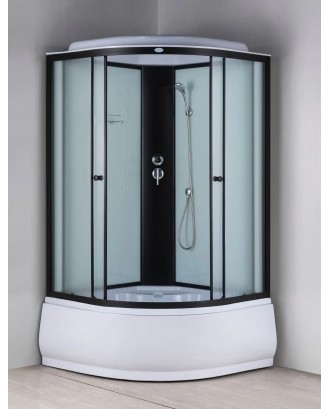Душевая кабина ДАНА-720 W (белая) 110*110*215 высокий поддон (3 места)