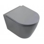Ando Унитаз подвесной VAN-48TGR(480x360x360)серый матовый VECONI