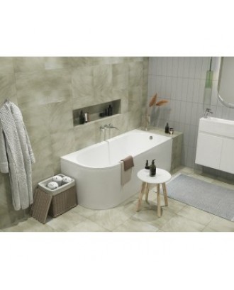 ALISA MG Ванна акриловая 170 * 75 R на каркасе "1 МАРКА"