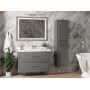 Katy 80-2 Серый К167 Тумба под раковину Andrea/Katy 80