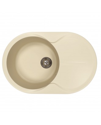 ЛАЦИО 780 ШАМПАНЬ Кухонная мойка из кварцевого композита / 780 * 510 * 217 "FLORENTINA"