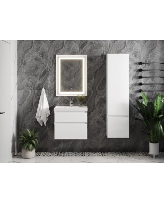 Лаура 60-2 Пд Тумба Серый К167 под раковину Classica 60