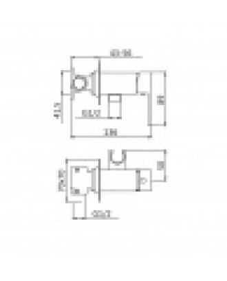 S127G Бренд "SHEVANIK" Встроенный гигиенический душ, золотой сатин