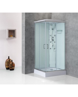 UNO-CAB-A-2-90-C-Cr Душевая кабина с поддоном 900*900 "BELBAGNO"