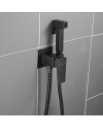 S127H Бренд "SHEVANIK" Встроенный гигиенический душ, хром-черный