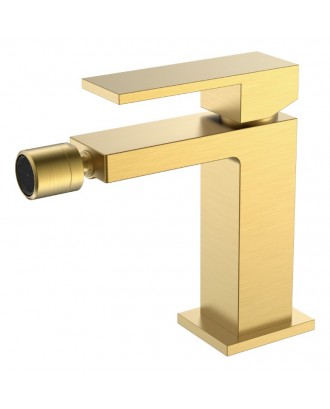 Смеситель для биде Qubic Matt Gold 476-MG