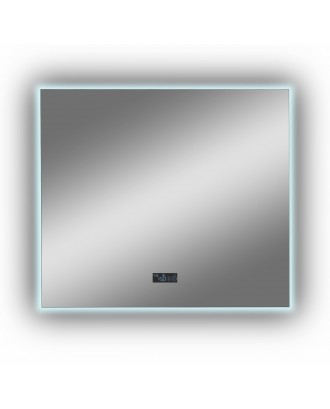 Trezhe Led 800*700 Зеркало с музыкой , подогревом , теплая подсветка "ПОСЕЙДОН34"