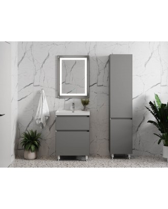 Лаура 60-2 Тумба Серый К167 под раковину Classica 60