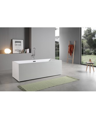 MODERN 1500x750x580 Ванна акриловая Azario отдельностоящая, в комплекте с сифоном и металлической ра