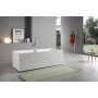 MODERN 1500x750x580 Ванна акриловая Azario отдельностоящая, в комплекте с сифоном и металлической ра