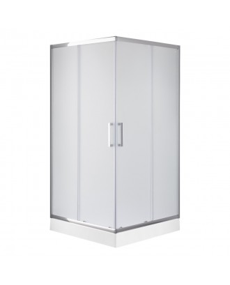CS-311 1000х1000х1975 Душевое ограждение Loranto + поддон матовое стекло 6мм.