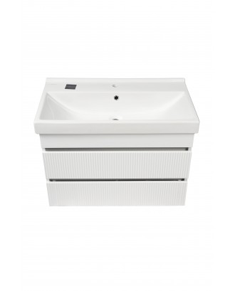 Акцент 80 тумба пд 2 двери с раковиной Fest 80