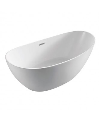 GLASGOW ванна акр.свободностоящая 1670х780х660мм + сл/п. "AZARIO"