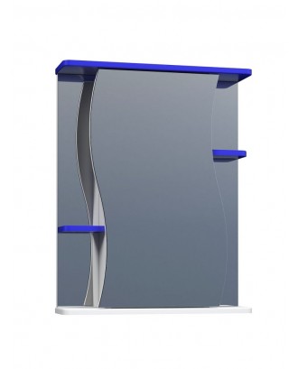 Шкаф-зеркало Vigo Alessandro 3 - 550 синий