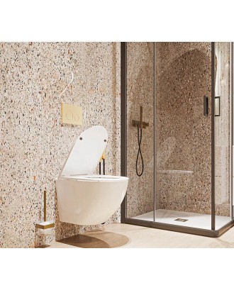 Moro XL Унитаз подвесной VMO-52T(520x360x365) белый глянец VECONI