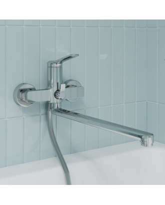 PARKER Смеситель для ванны / длинный излив "IDDIS"