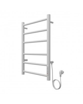 PARMA 400/600 БЕЛЫЙ R Полотенцесушитель электрический 6 пер. AZARIO