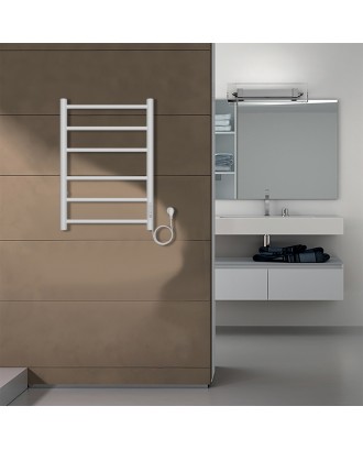PARMA 400/600 БЕЛЫЙ R Полотенцесушитель электрический 6 пер. AZARIO