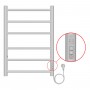 PARMA 400/600 БЕЛЫЙ R Полотенцесушитель электрический 6 пер. AZARIO