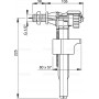 AlcaPlast Впускной механизм с боковой подводкой A15-1/2