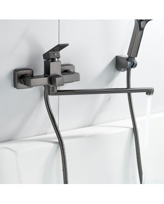 S9622T Смеситель для ванны 35 см Оружейная сталь
