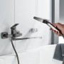 S9622T Смеситель для ванны 35 см Оружейная сталь