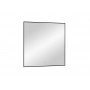 Amer Led Зеркало 1000х1000 с бесконтактным сенсором, черной окантовкой и теплой подсветкой