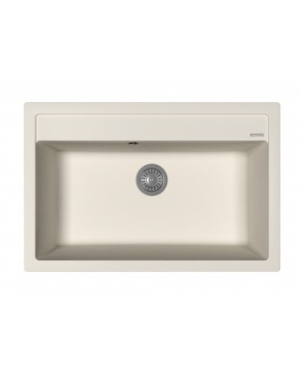 ЛИПСИ 770 ШАМПАНЬ FG Кухонная мойка из кварцевого композита / 770 * 510 * 217 "FLORENTINA"