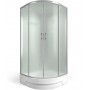 Душевая кабина ER 350926-C3 (90х90),  матов. стек., средний поддон