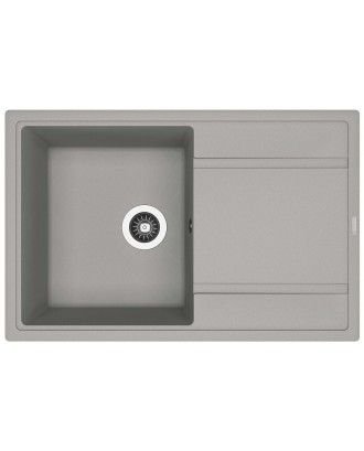 ЛИПСИ 780 ГРЕЙ FG Кухонная мойка из кварцевого композита / 780 * 510 * 217 "FLORENTINA"