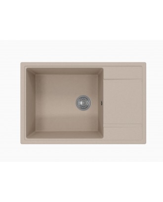 ЛИПСИ 780 XL БЕЖЕВЫЙ FG Кухонная мойка из кварцевого композита / 780 * 510 * 217 "FLORENTINA"