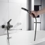 S4322T Смеситель для ванны Оружейная сталь