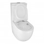 AZ-2062Т CORSA Унитаз напольный безободковый в комплекте с сиденьем микролифт ТОРНАДО.
