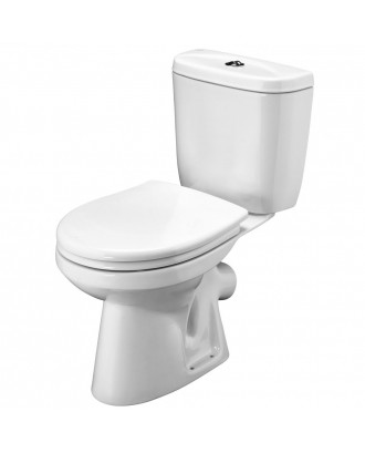 АНИМО (эконом) косой слив унитаз компакт SANTEK