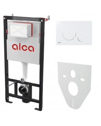 SADROMODUL Система инсталляции + панель смыва M670 "ALCA PLAST"