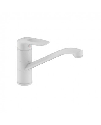MALE (Белый матовый) Смеситель для кухни "IDDIS"