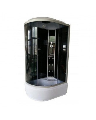 AKL-505-BP R (Вход слева) Душевая кабина 110*80*215 /Высокий поддон/Тонированное стекло "AOKELIYA"