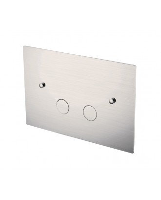 Кнопка для инсталляции латунь NICKEL BRUSH ультраплоская 647-NB