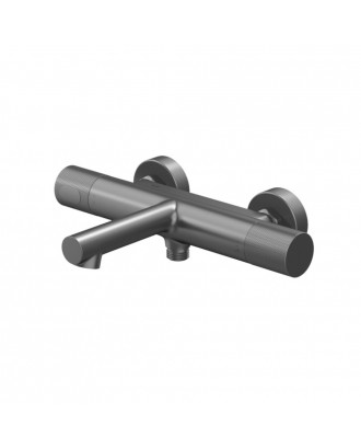 DUNA (Графит матовый) Смеситель для ванны / термостат "IDDIS"