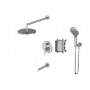 HB-4001CH Встраиваемая душевая система ( Хром )