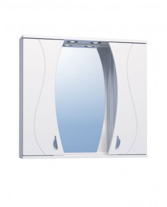 Шкаф-зеркало Vigo Faina 800 со спотом