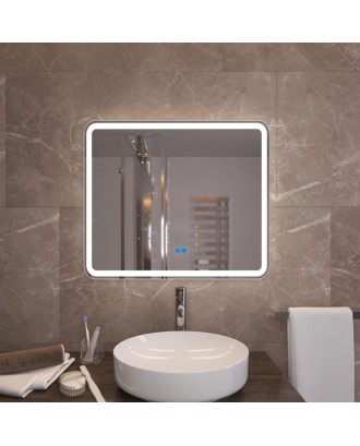 Milan 800х700 Зеркало с подсветкой и термообогревом Caiman